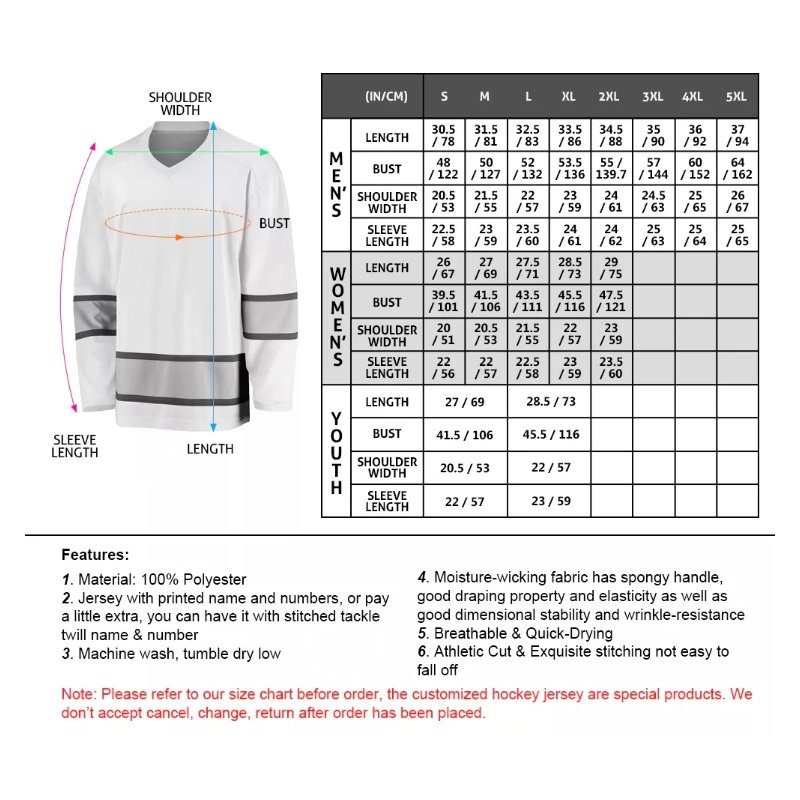 Factory wholesale high quality hot sale cheap sublimated custom ice hockey jersey