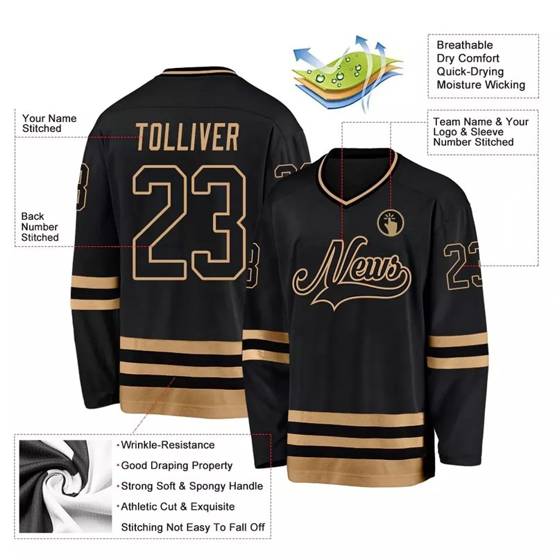 Factory wholesale high quality hot sale cheap sublimated custom ice hockey jersey