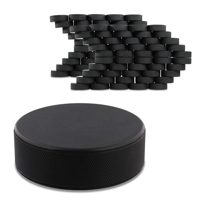 Wholesale Price Solidl Hight Quality Durable Ice Hockey Pucks Solid Wear Rubber Ice Hocksey Pucks