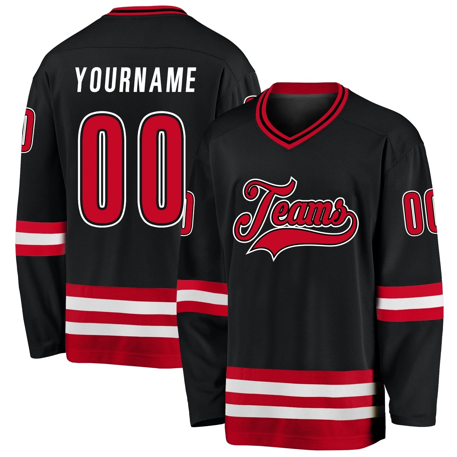 Wholesale Custom Logo Ice Hockey Jersey Multiple Hockey Equipment Ice Suit Long Jacket Hockey Jerseys