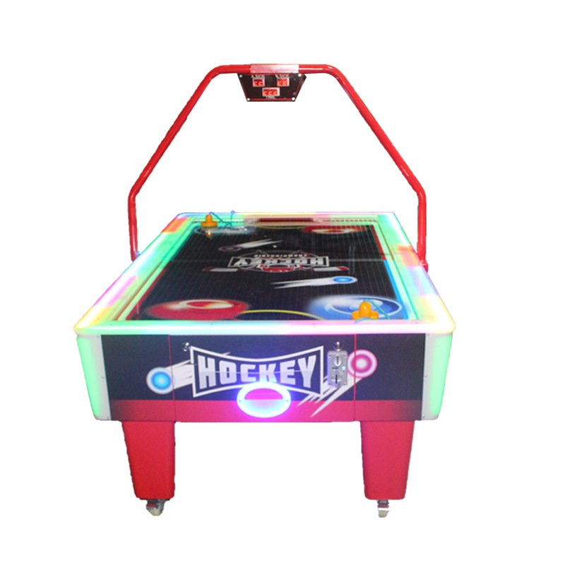 Indoor Coin Operated Ice hockey Arcade Game Machine adult obstacle course Red vs. blue best sale size air hockey