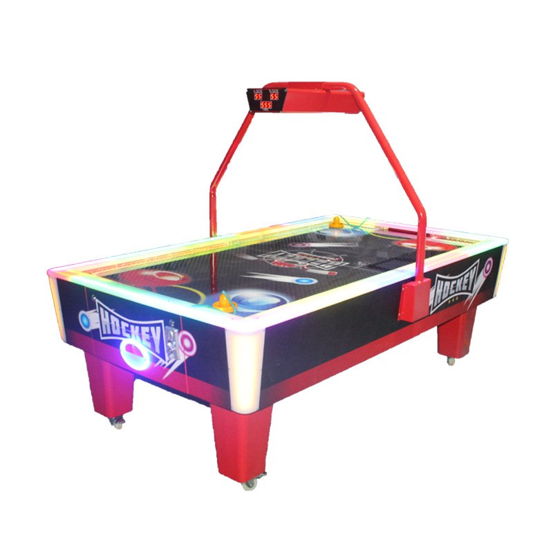 Indoor Coin Operated Ice hockey Arcade Game Machine adult obstacle course Red vs. blue best sale size air hockey