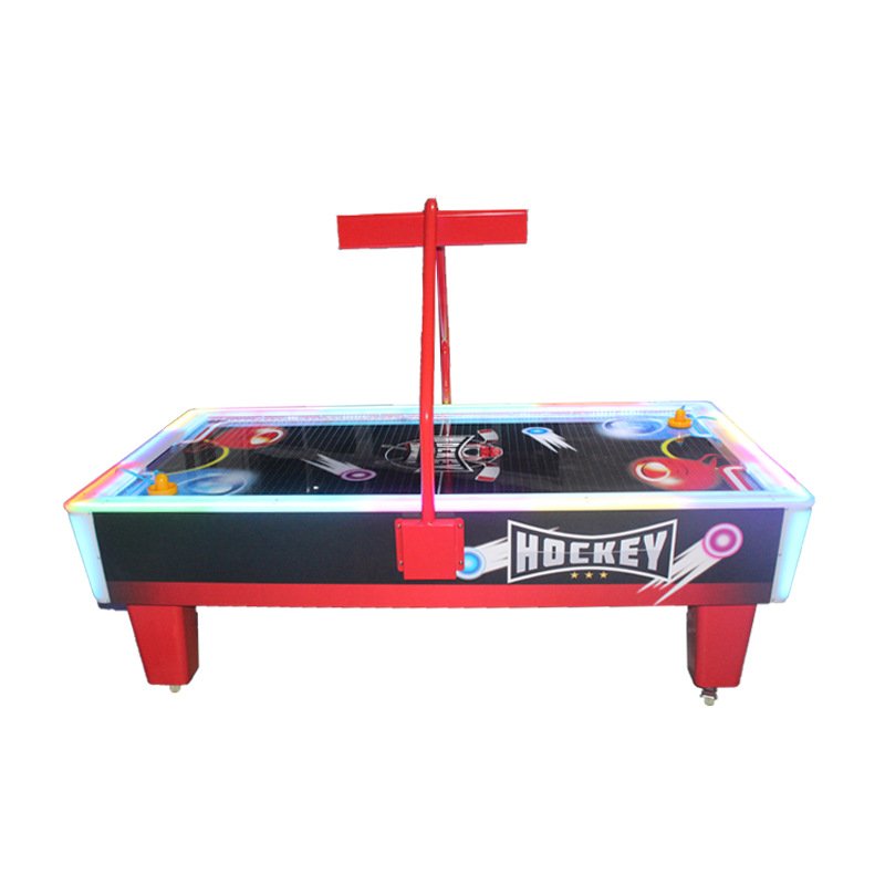 Indoor Coin Operated Ice hockey Arcade Game Machine adult obstacle course Red vs. blue best sale size air hockey