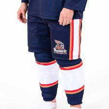 custom hockey pants shell polyester sublimation hockey pant covers hockey jersey with shorts