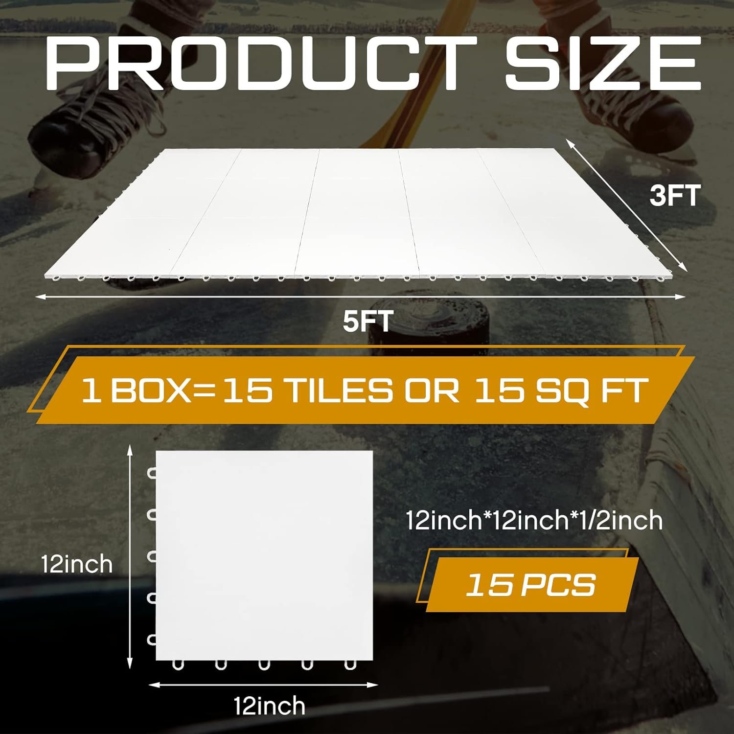 High-quality Indoor Durable Dryland Hockey Training Tiles Dryland Hockey Tiles