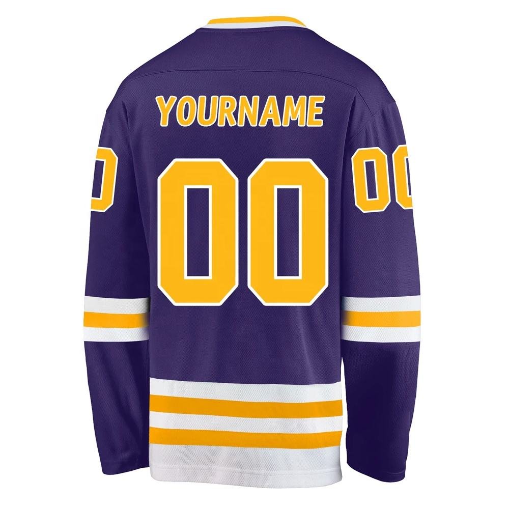 High Quality Unisex Sublimated Hockey Jersey Custom Women's and Men's Ice Training Jersey with OEM Team Name Printing