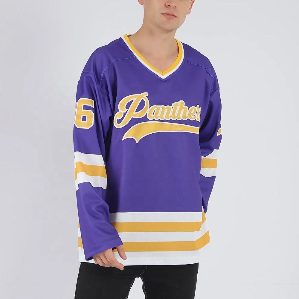 High Quality Unisex Sublimated Hockey Jersey Custom Women's and Men's Ice Training Jersey with OEM Team Name Printing