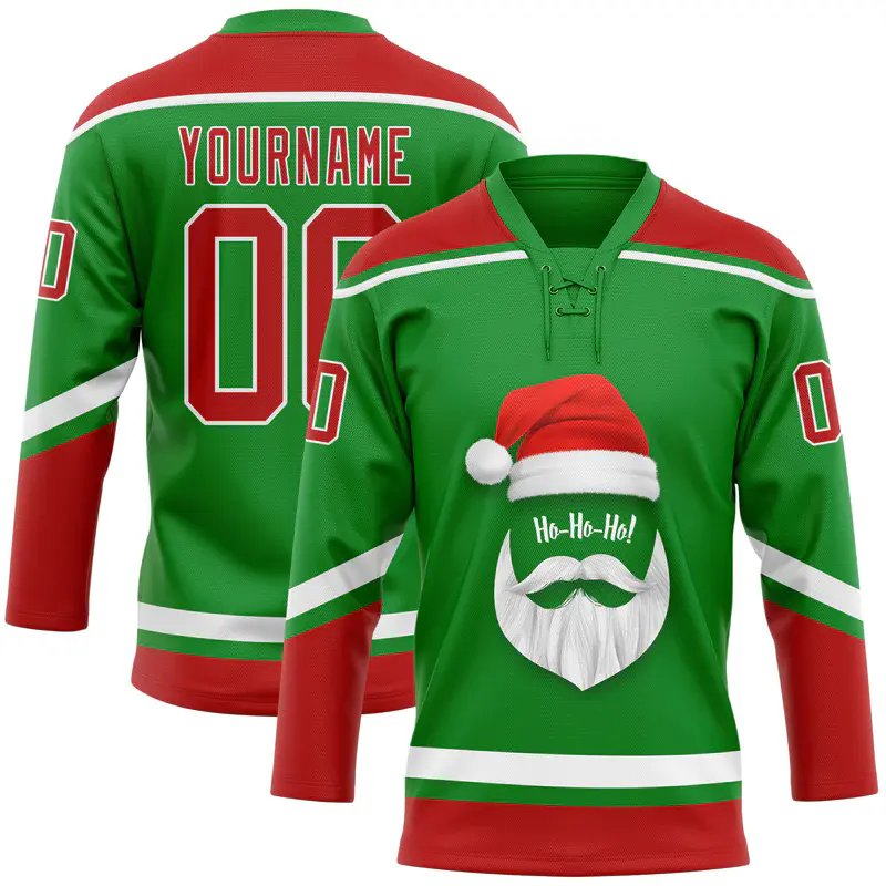 High Quality Polyester Quick Dry Ice Hockey Jersey Sublimation Printing Logo Custom Ice Hockey Uniform