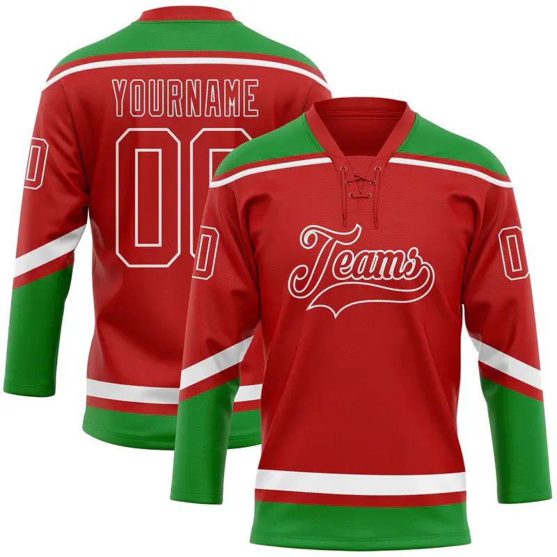 High Quality Polyester Quick Dry Ice Hockey Jersey Sublimation Printing Logo Custom Ice Hockey Uniform