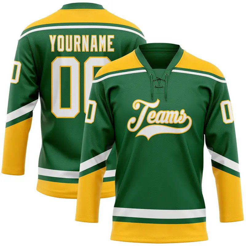 High Quality Polyester Quick Dry Ice Hockey Jersey Sublimation Printing Logo Custom Ice Hockey Uniform