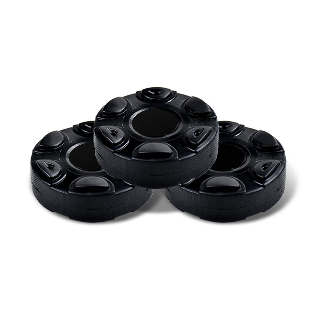 Red Wholesale Inline Roller Skate Hockey Puck For Ice hockey competition
