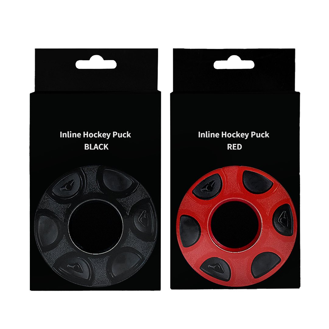 Red Wholesale Inline Roller Skate Hockey Puck For Ice hockey competition