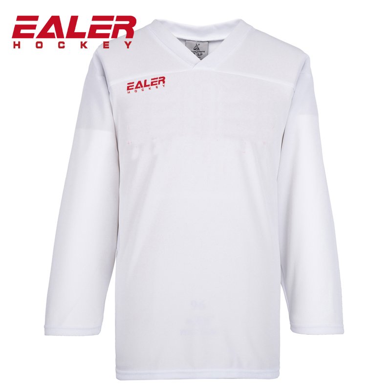 white hockey jersey print wholesale blank hockey jersey accept custom logo