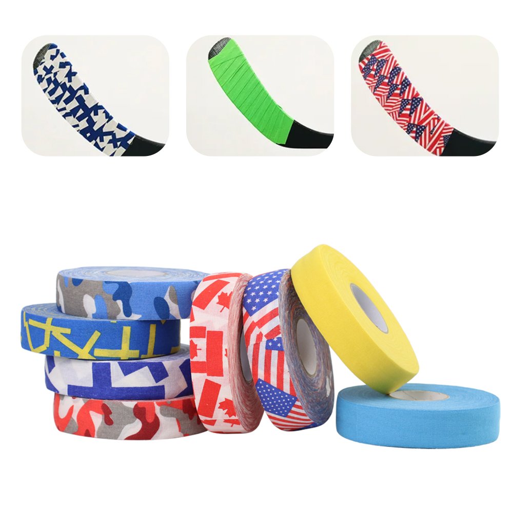 Hockey Stick Tape Self-Adhesive Ice Hockey Tape Sweat Absorbent Grip Cloth Tape for Hockey