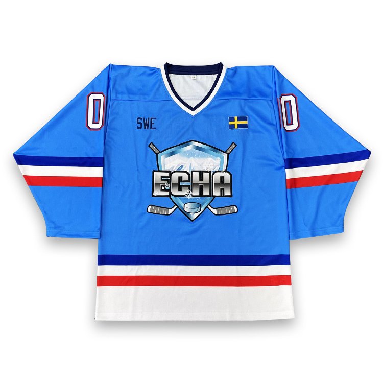 Wholesale Tackle Twill Sublimation Hockey Uniform Custom Embroidery Hockey Jersey
