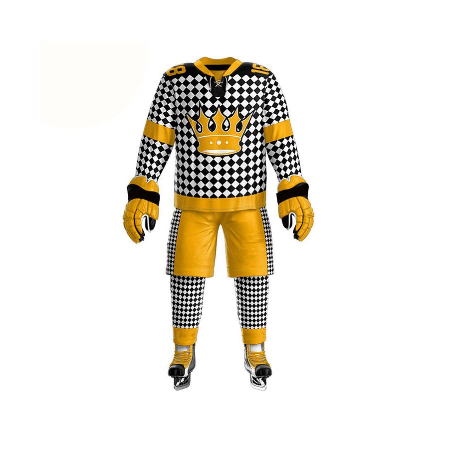 Best Rate Comfortable Ice Hockey Uniform New Arrival Custom Design Sets with OEM Team Name Low MOQ for Sale