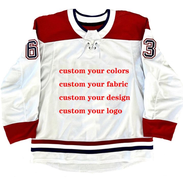 New product custom sublimation or embroidery logo usa hockey jersey hockey jersey custom logo jersey hockey