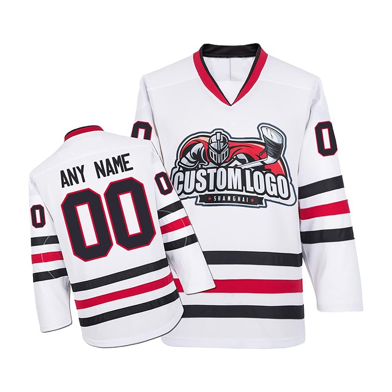 2024 New Design Custom Logo Hockey Wear Long Sleeve Hockey Undershirt Training Hockey Jerseys Made In China
