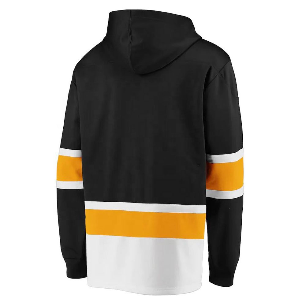 Ice Hockey customize Hoodies Stripe School Team Pullover Men's Sweatshirt Tackletwill Embroidery Ice Hockey Hoodie