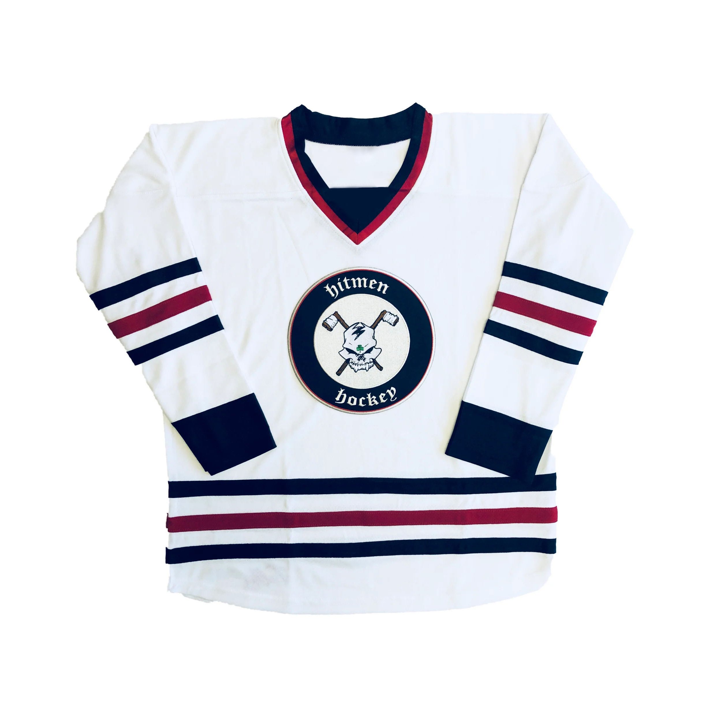 Custom made practice pro v-neck ice hockey uniform sublimated adult ice hockey jerseys with numbers