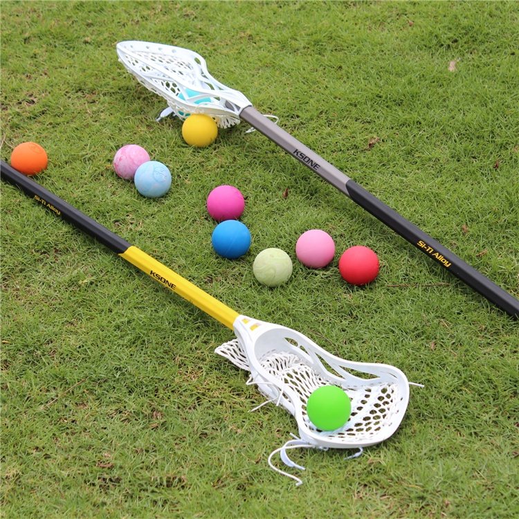 OEM Strong lightweight SI TI Scandium Aluminium Alloy carbon fiber man woman Lacrosse Sticks Shaft