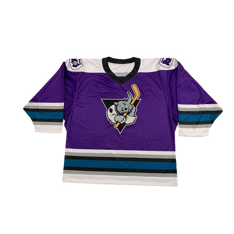 Professional Custom Made Team Embroidered Ice Hockey Jersey