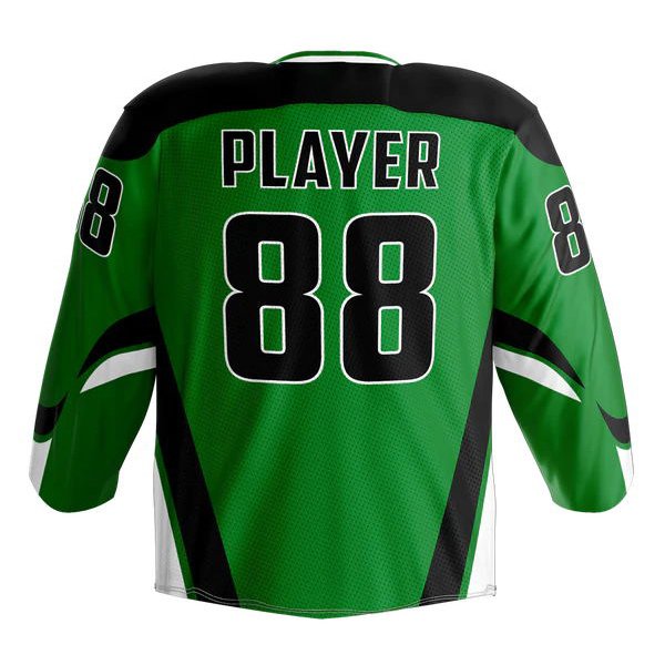100% polyester sublimated hockey uniform custom stitched mens ice hockey jerseys embroidery