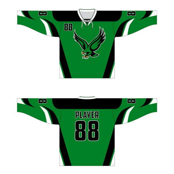 100% polyester sublimated hockey uniform custom stitched mens ice hockey jerseys embroidery