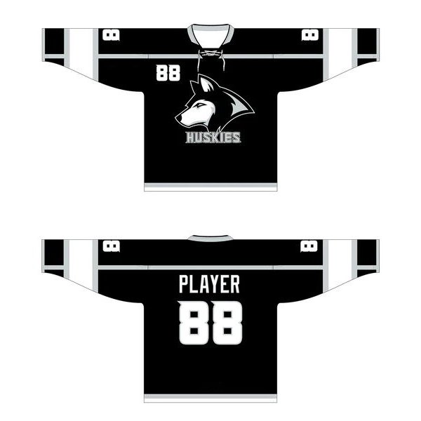 100% polyester sublimated hockey uniform custom stitched mens ice hockey jerseys embroidery