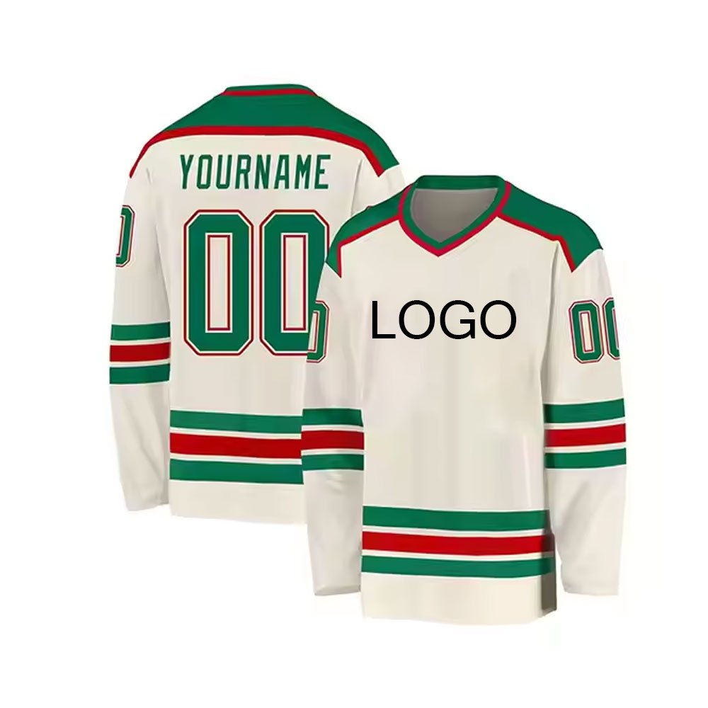 Custom Design Fashion Hockey Jerseys Wholesale Sublimation new 2024 style Men's Team Ice Hockey Jersey
