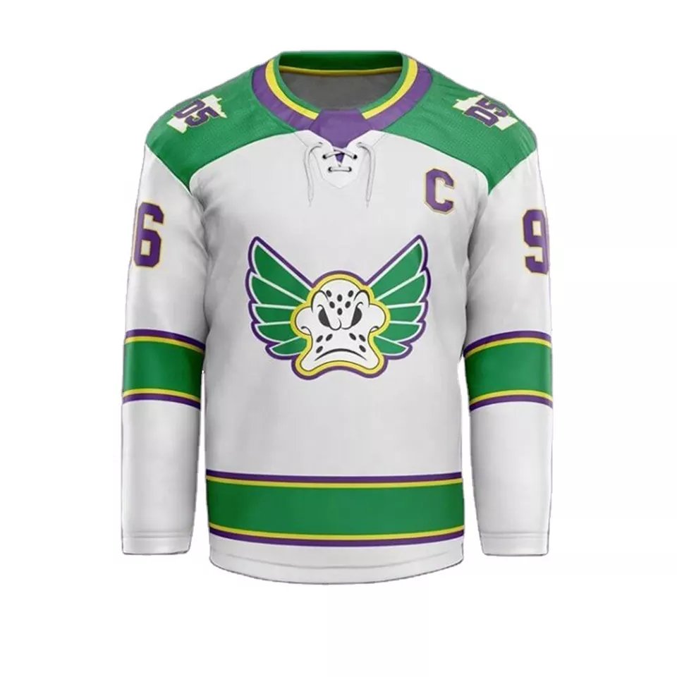 Customized Ice Hockey Referee Jersey Blank Ice Hockey Jerseys Sublimation Mesh Sport Ice Hockey Wear