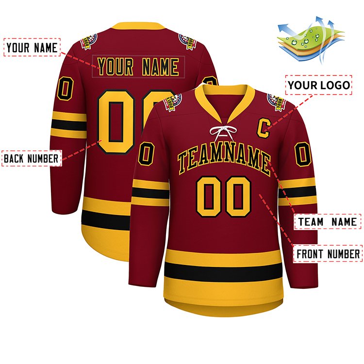 OEM Factory Wholesale Blank Team Hockey Jersey Sublimated Mesh Breathable Custom Logo Ice Hockey Uniforms Ice Hockey Jersey