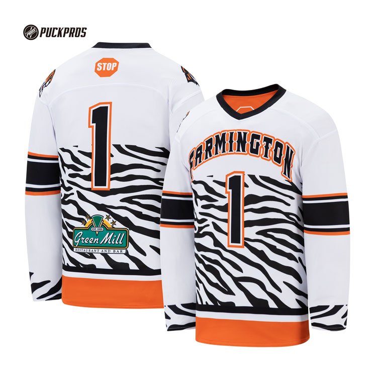 Custom Logo Adult Professional Team Tackle Twill Ice Hockey Jersey High Quality Wear with Sublimation Hockey Jersey