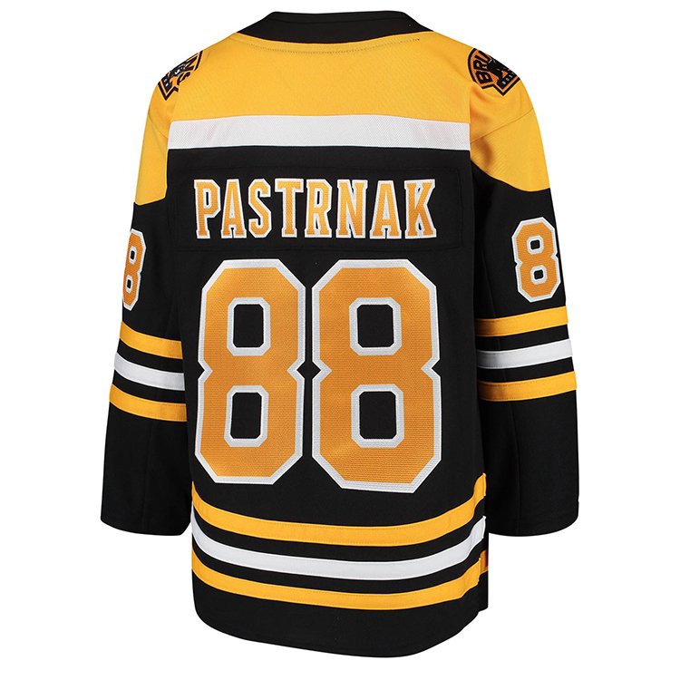 2024 David Pastrnak 88 Boston Bruins 100th Anniversary Ice Hockey Jersey Embroidery Shirts Stitched Uniform Home Alternate Wear