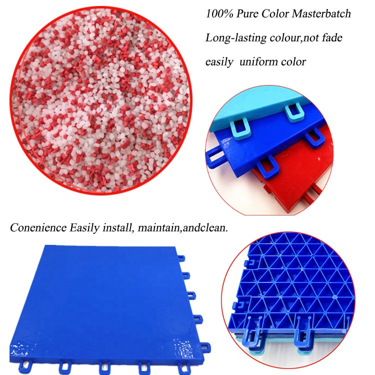 Direct factory indoor roller ice hockey sport court tile PP inline floor outdoor portable roller skating rink flooring mat