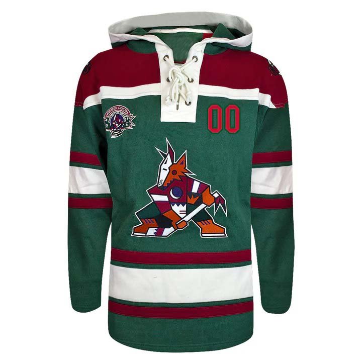 Lightweight Breathable Polyester Hockey Hoodie Custom Design for Intense Training and Ice Hockey Workouts