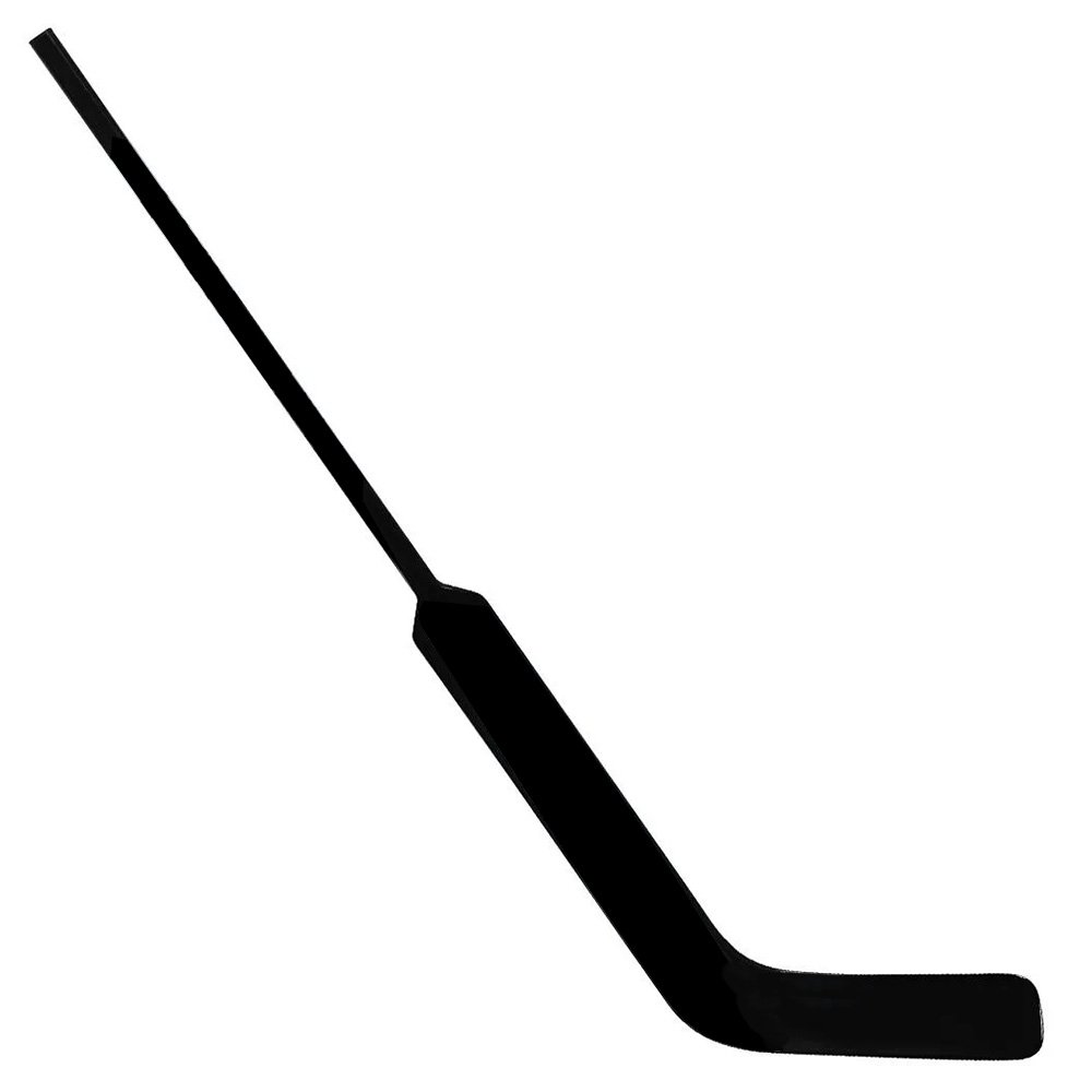 Concave Structure Hockey Stick Carbon Wrap Construction Senior Composite Ice Hockey For Goalies