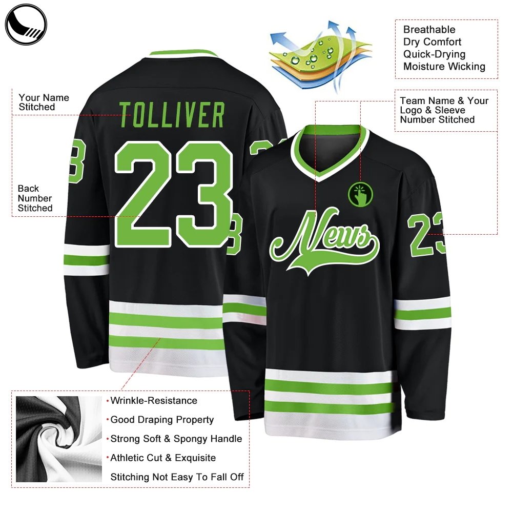 BETHERIVAL 100% Polyester Breathable Team Practice Hockey Uniform Custom Logo Sublimated Embroidery Patches Hockey Jerseys