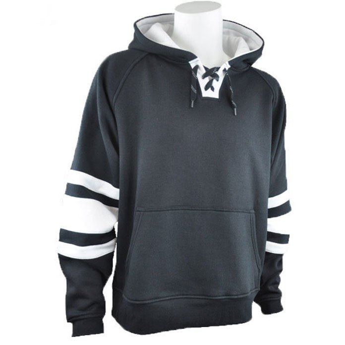 Customizable Logo Sublimation Tackle Twill Embroidery Adult Ice Hockey Hoodies Polyester With Customizable Logos Sports Wear