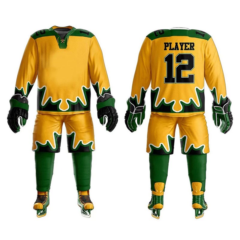 All colors breathable popular Ice hockey Uniform Low MOQ Private label OEM Custom plain Ice hockey Uniform for set