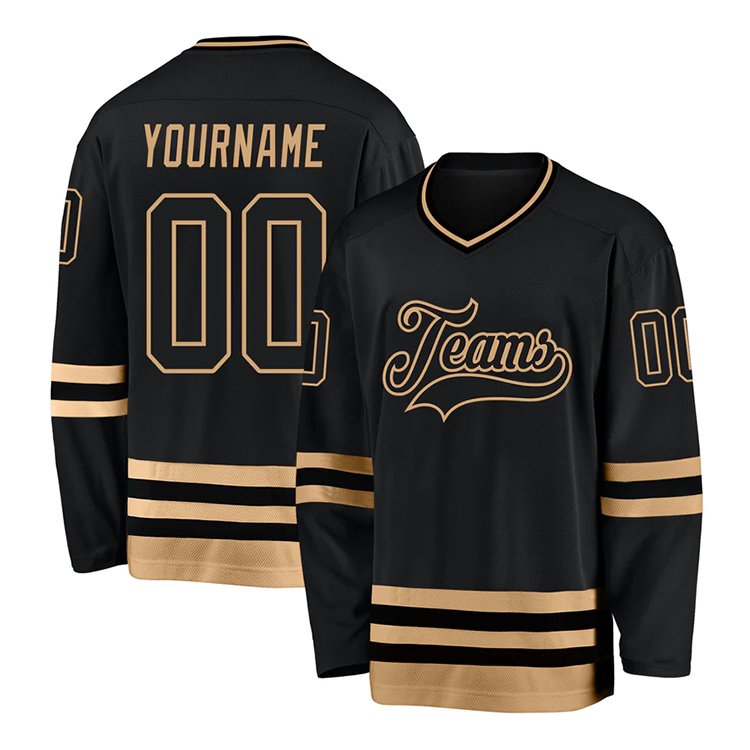 Custom Ice Hockey Jersey Sublimated Printing Logo Design Youth Capitals Hockey Jersey