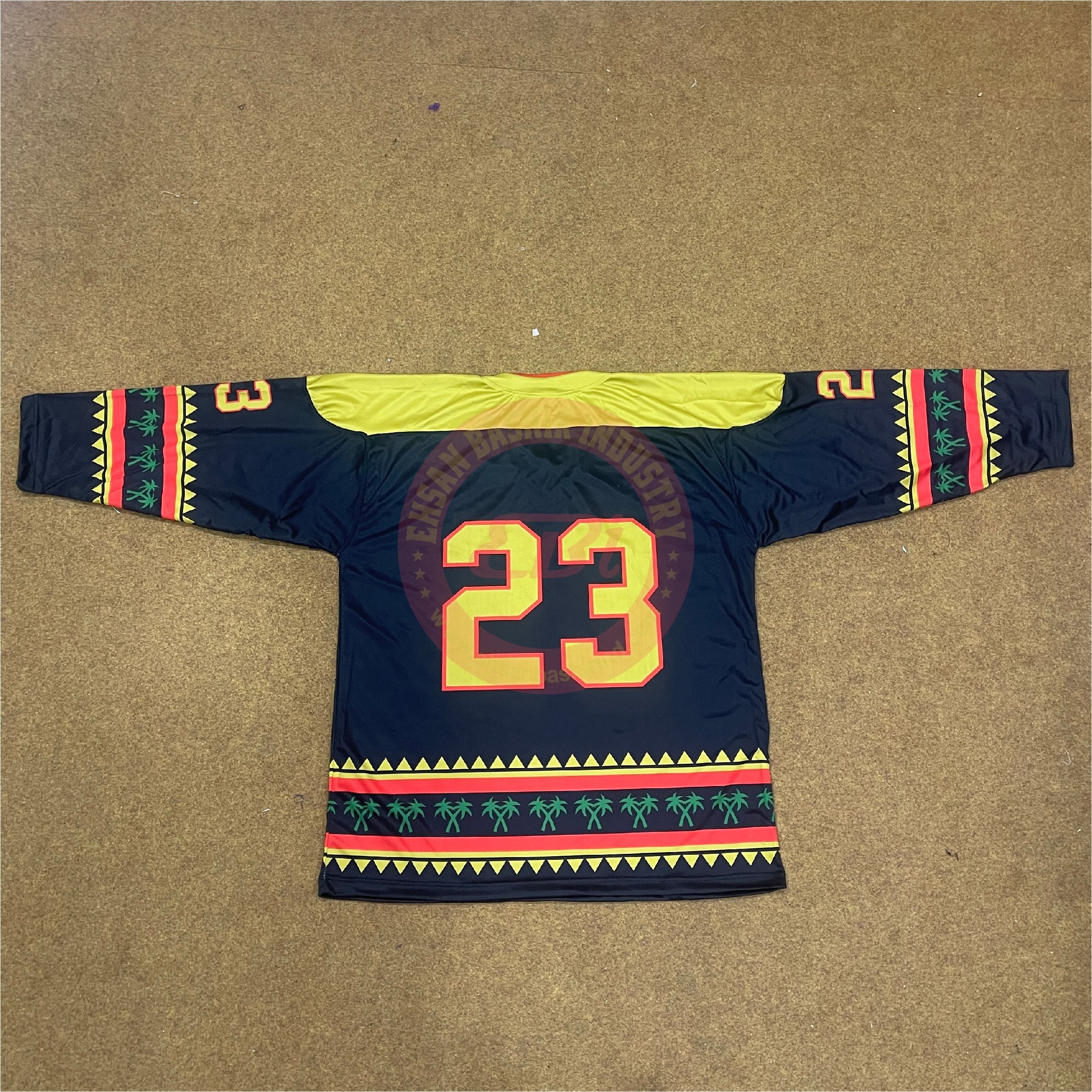 High quality Custom made sublimated ice hockey jersey custom printed ice hockey jerseys top manufacturer top supplier