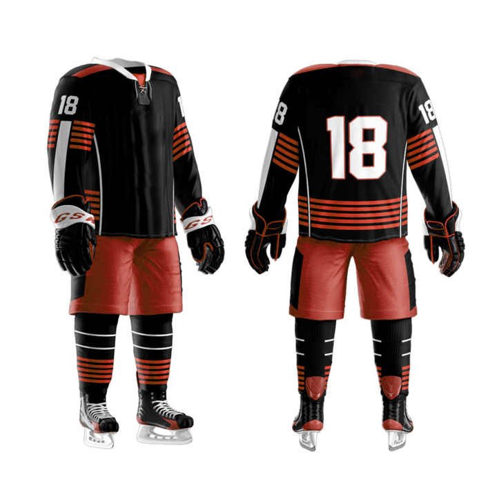 Plus Size Customized Manufactured Ice Hockey Pant Shell For Ice Hockey Uniform Customized Unique Hockey Jersey Uniform