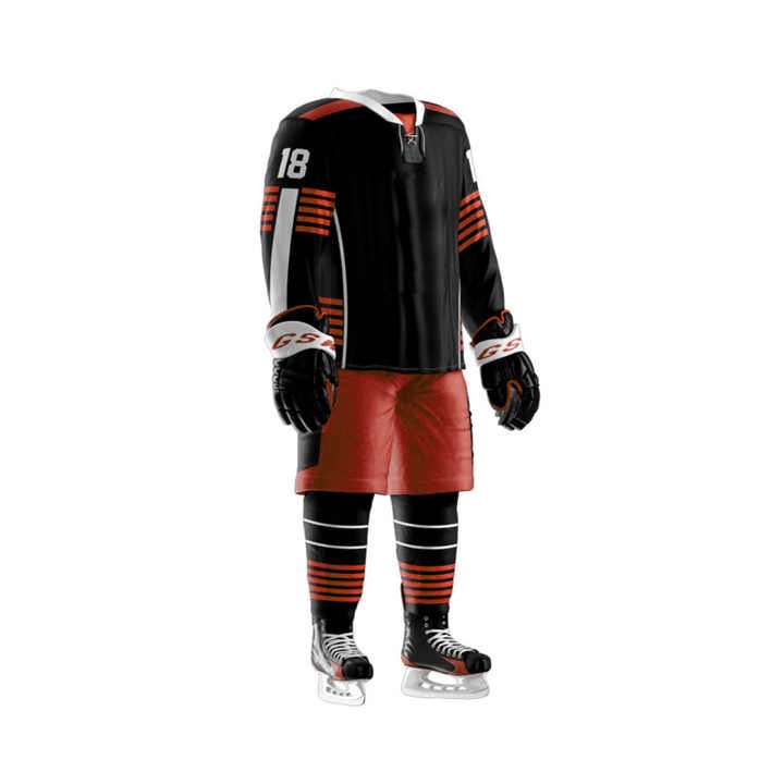 Plus Size Customized Manufactured Ice Hockey Pant Shell For Ice Hockey Uniform Customized Unique Hockey Jersey Uniform
