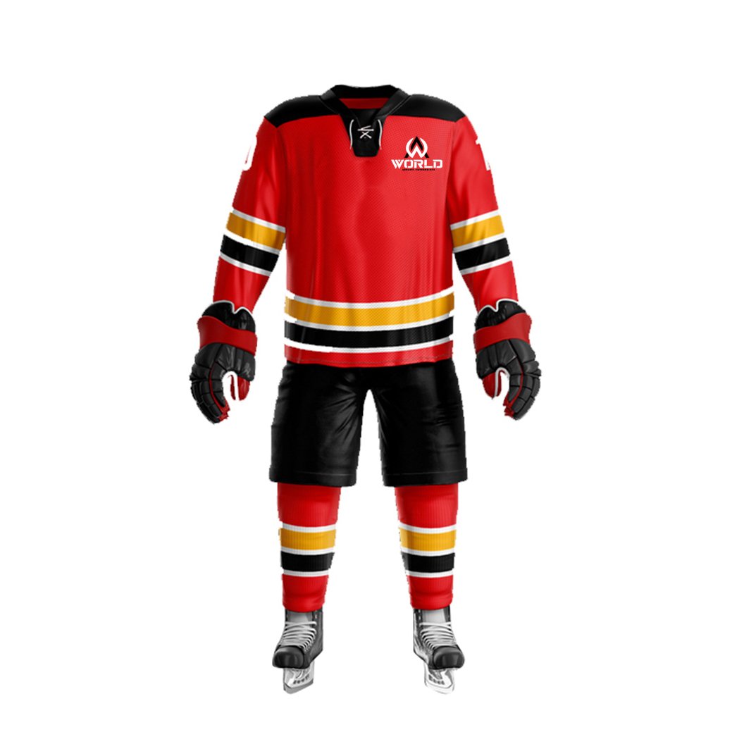 Premium Quality Ice Hockey Jersey Customize Logo Children Size Adult Size Ice Hockey Uniforms