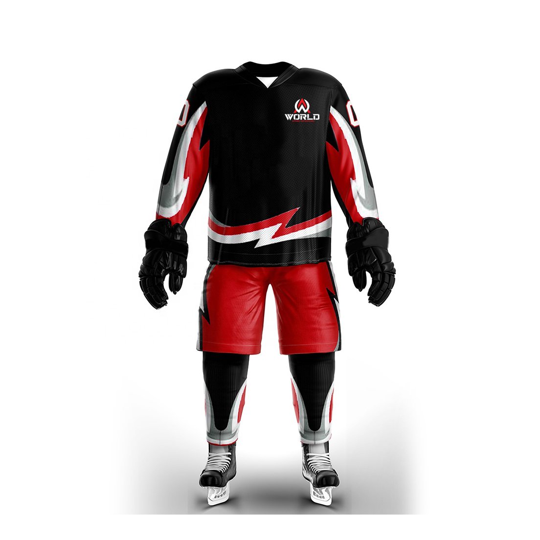 Premium Quality Ice Hockey Jersey Customize Logo Children Size Adult Size Ice Hockey Uniforms