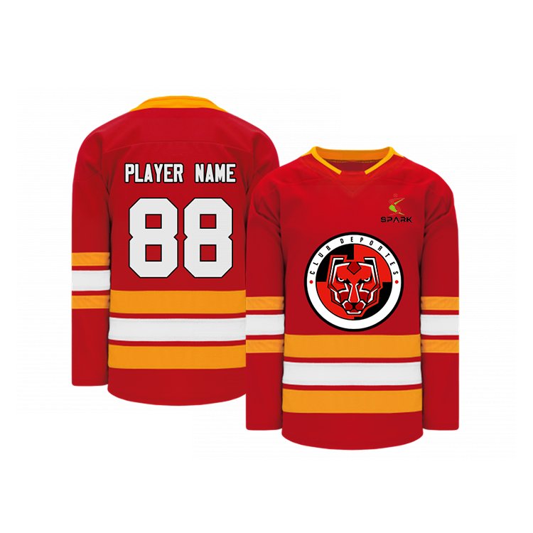 Wholesale Ice Hockey Jersey Custom Sublimation Hockey Jersey Team Uniforms OEM Custom Youth Hockey Wear