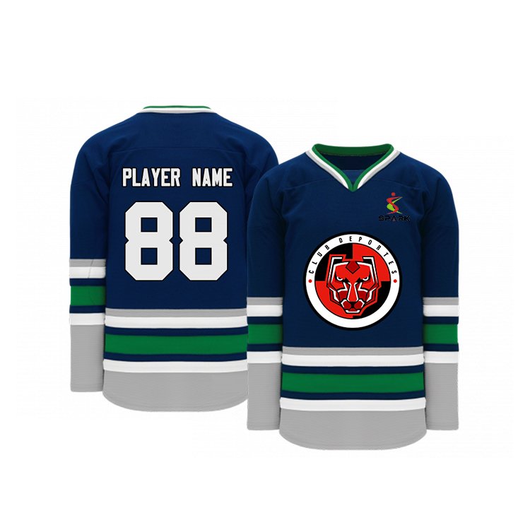 Wholesale Ice Hockey Jersey Custom Sublimation Hockey Jersey Team Uniforms OEM Custom Youth Hockey Wear