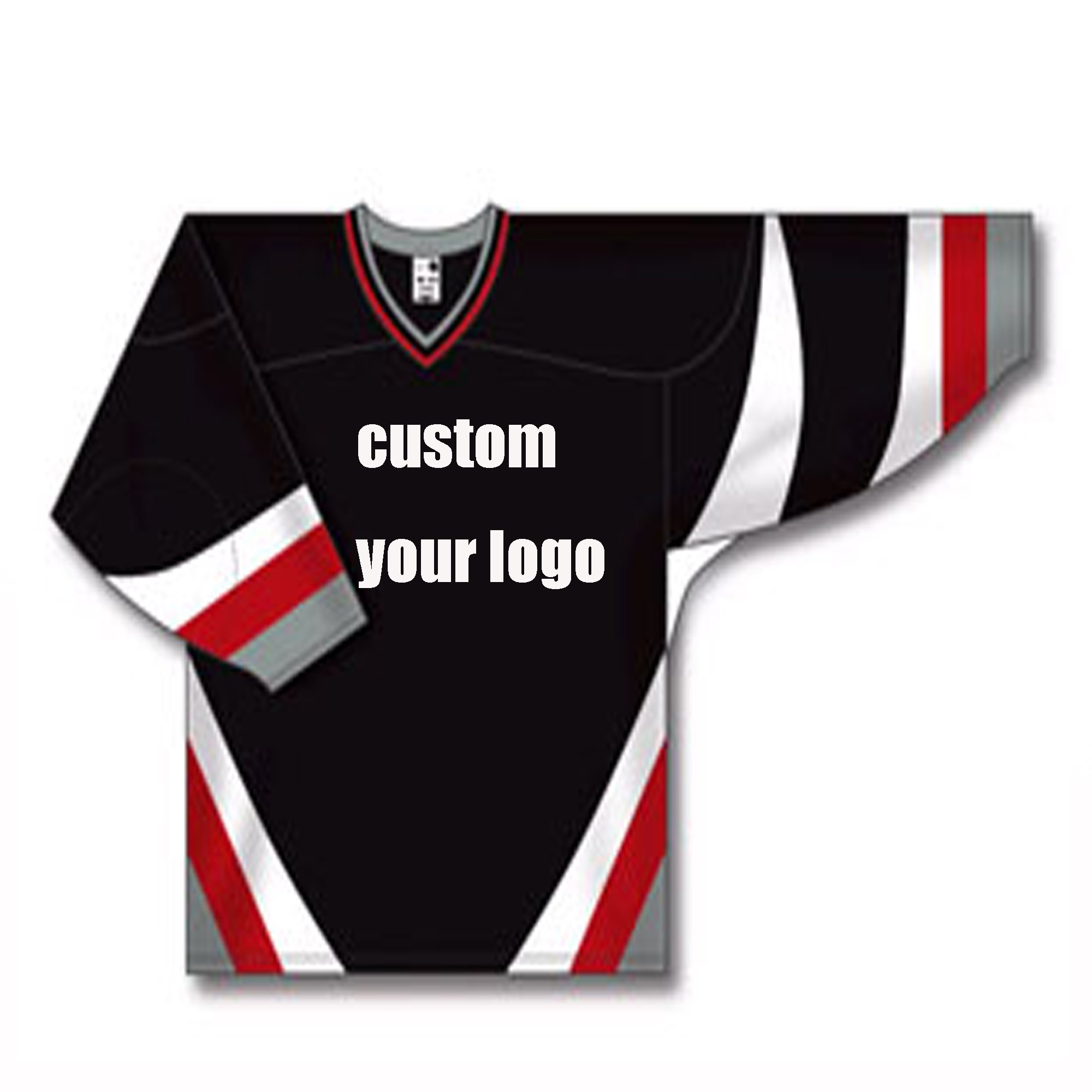 Custom embroidery and logo hockey jersey manufacturer hockey jerseys men wholesale blank hockey jersey