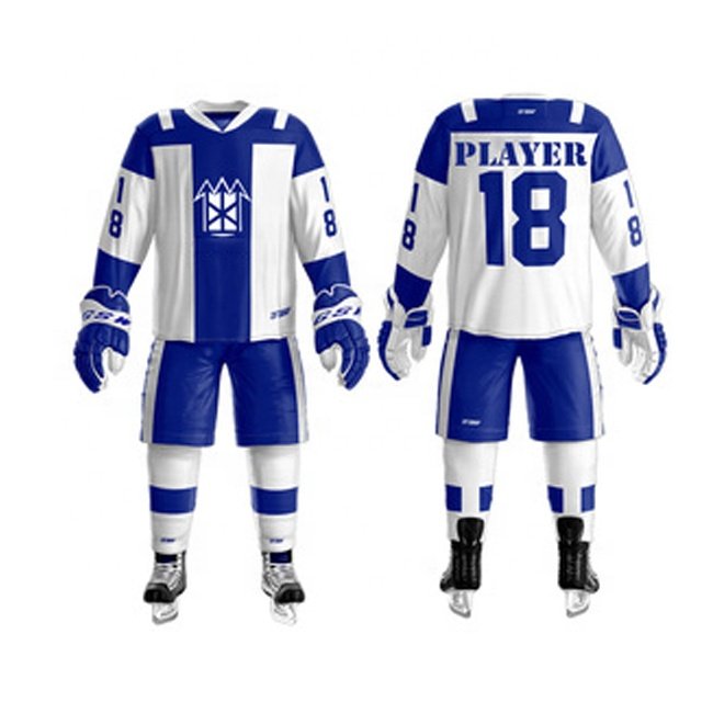 Sublimation new design team hockey jersey custom practice ice hockey jersey